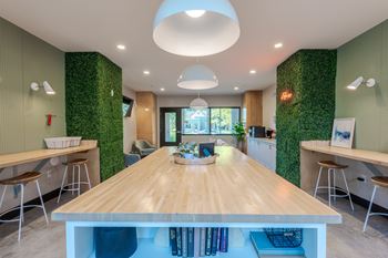 Relaxing clubhouse